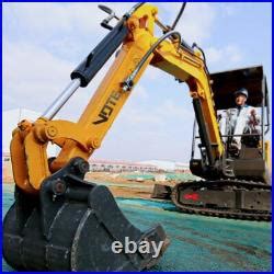 1 ton 2 ton mini construction excavator digging vtw-12+ machine|VTW.